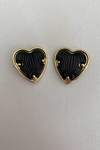 Confession Earrings black